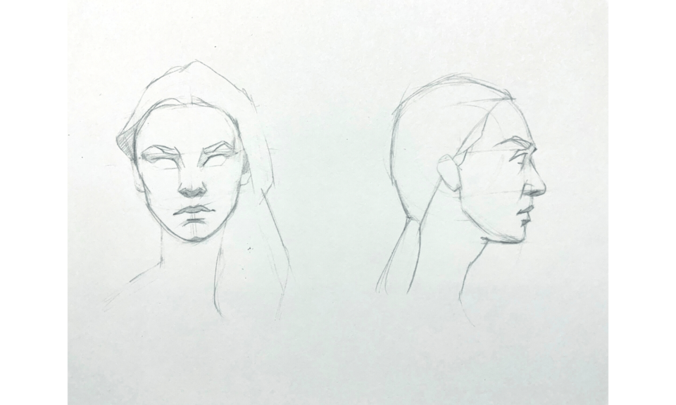 How to Draw Face Proportions Accurately (Beginners Guide) Binge Drawing