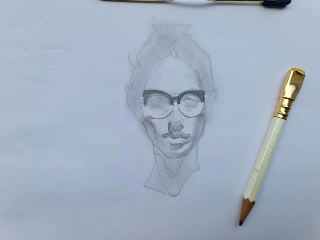 How to Draw Glasses on a Face in 7 Steps Binge Drawing