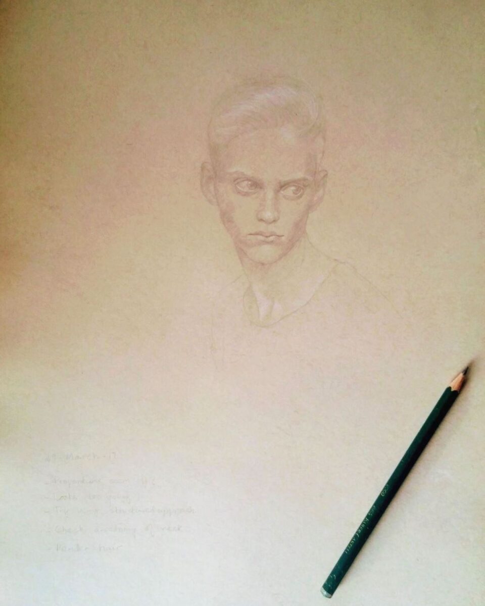 Drawing on Toned Paper 5 Tips for Beginners Binge Drawing